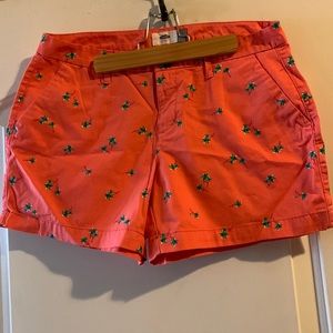 Women’s coral shorts